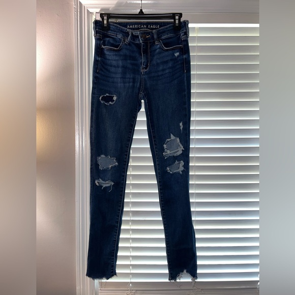 womens american eagle jeans - Picture 1 of 3